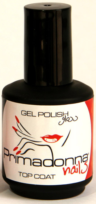 2 - GEL POLISH Top Coat Gloss - Smalto gel UV di finitura Gloss